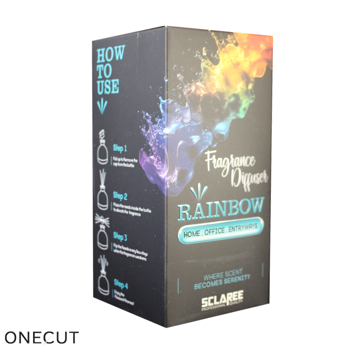 نمای جانبی جعبه خوشبوکننده Rainbow - زاویه چپ