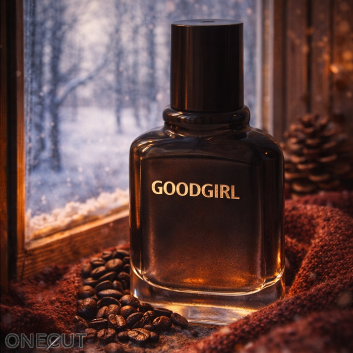 تصویر مفهومی عطر گودگرل وان کات؛ نماد زنانگی مدرن و جسورانه